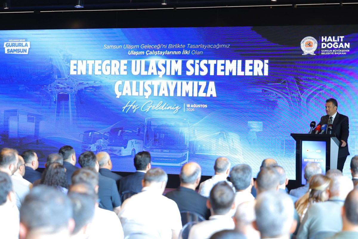 BAŞKAN DOĞAN: “ORTAK AKIL İLE SAMSUN’UN ULAŞIM GELECEĞİNİ PLANLIYORUZ”