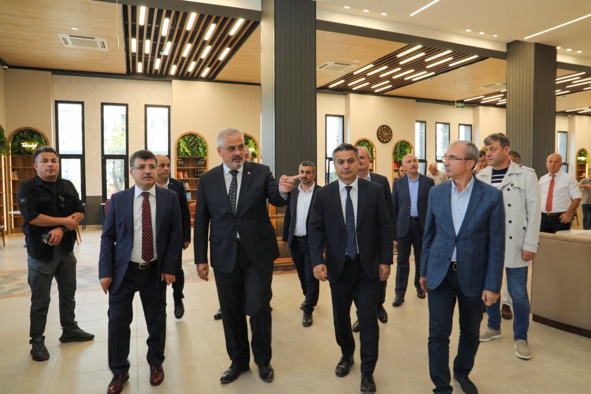 Bafra’ya Yeni Yaşam ve Eğitim Alanı: Millet Kütüphanesi Hizmete Açıldı