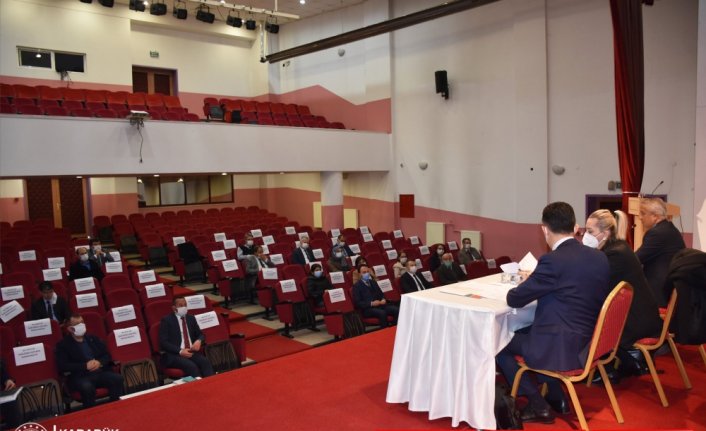 Gençlik ve Spor Bakanlığı daire başkanları Karabük'te ziyaret ve incelemelerde bulundu