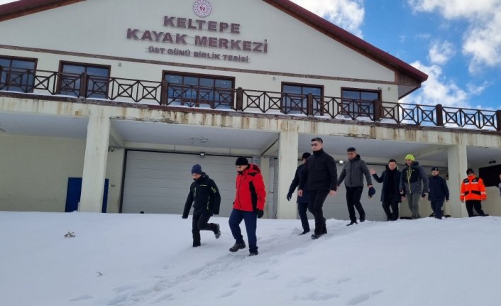 Keltepe Kayak Merkezi ziyaretçilerini ağırlamak için gün sayıyor