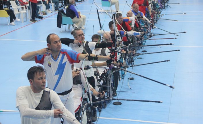 Para okçulukta Sporcu Havuzu Seçme Yarışması, Samsun'da devam ediyor