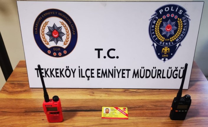 Samsun'da araçlarına sahte basın kartı koyan 2 kişi hakkında işlem yapıldı