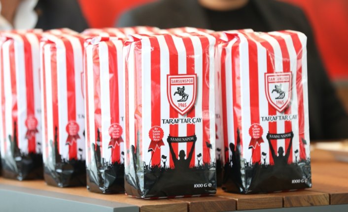 Samsunspor'a ek gelir sağlayacak "Taraftar Çayı"nın tanıtımı yapıldı