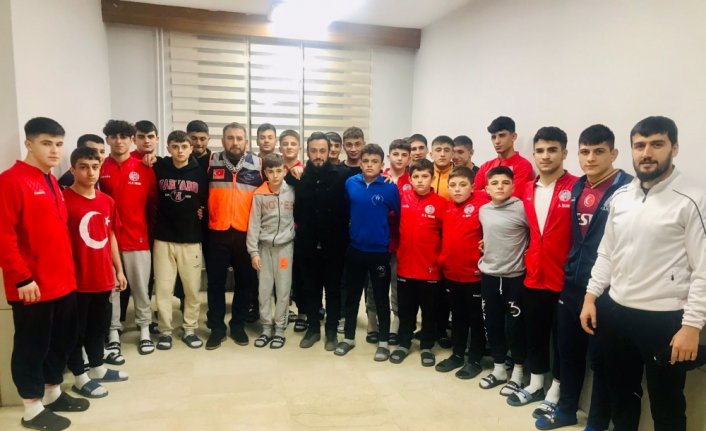 Kavak Güreş Eğitim Merkezinde “Afet Farkındalık Eğitimi“ düzenlendi