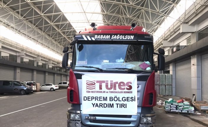 TÜRES, depremden etkilenen illerde sıcak yemek ve çorba dağıtımını sürdürüyor