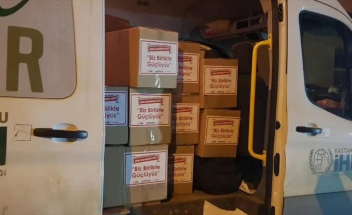 Kermesten sağlanan gelirle deprem bölgesindeki kadınlara hijyen paketi gönderildi