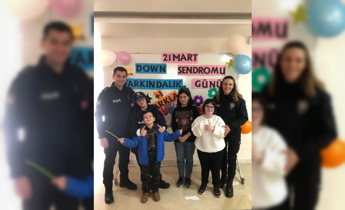 Tokat'ta down sendromlu genç kızın polis olma hayali gerçekleştirildi