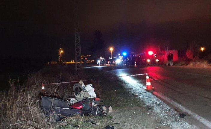 Tokat'ta motosiklet ile otomobilin çarpışması sonucu 1 kişi öldü
