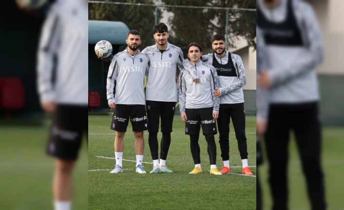 Trabzonspor, Adana Demirspor maçı hazırlıklarını Orhan Ak yönetiminde sürdürdü