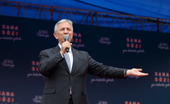 Ankara Büyükşehir Belediye Başkanı Yavaş, Çorum ve Çankırı'daki mitinglerde konuştu