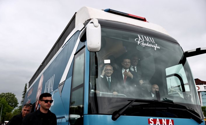 Cumhurbaşkanı adayı Kılıçdaroğlu, Düzce'de mitingde konuştu: