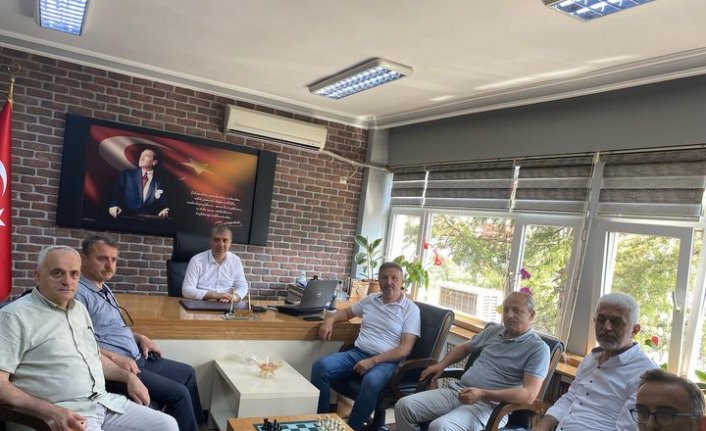 Terme Milli Eğitim Müdürü Köse, ortaokul müdürleriyle toplantı yaptı