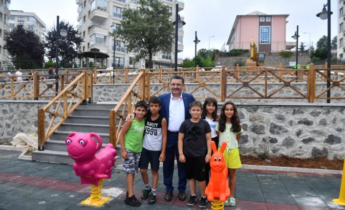 Ortahisar'da yeşil alan miktarını artırmak için çalışmalar devam ediyor