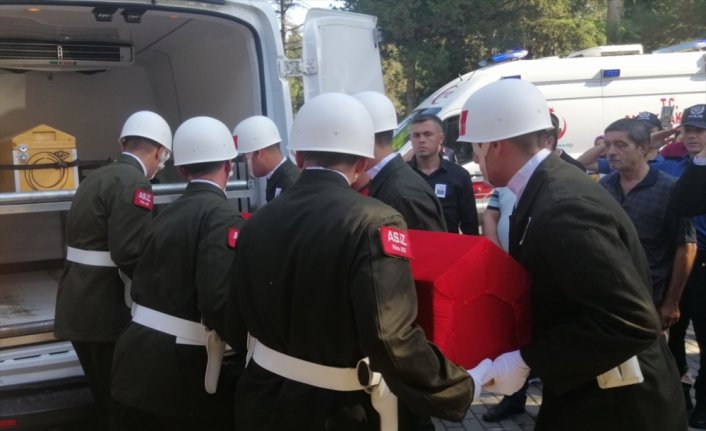 Şehit Piyade Uzman Çavuş Ali Demir, Ordu'da son yolculuğuna uğurlandı