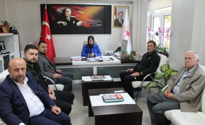 Balköy Yığılca Kooperatifinden Tarım ve Orman İl Müdürü Uzun'a ziyaret
