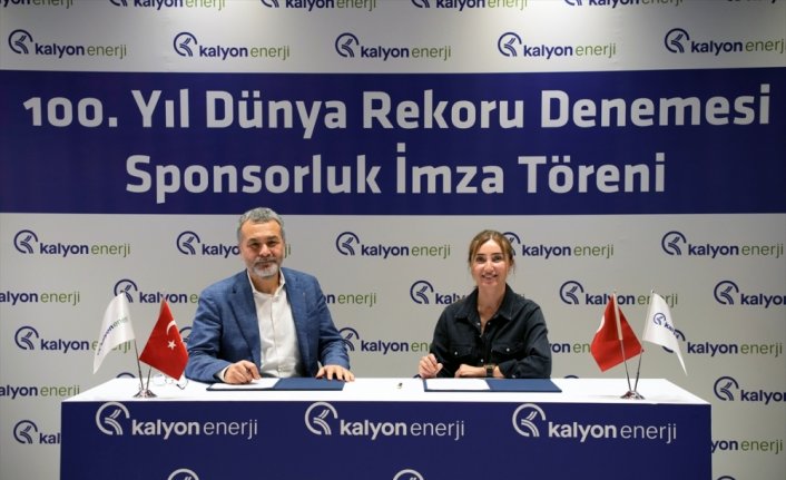 Milli sporcu Şahika Ercümen, dünya rekorunu Kalyon Enerji sponsorluğunda kırdı