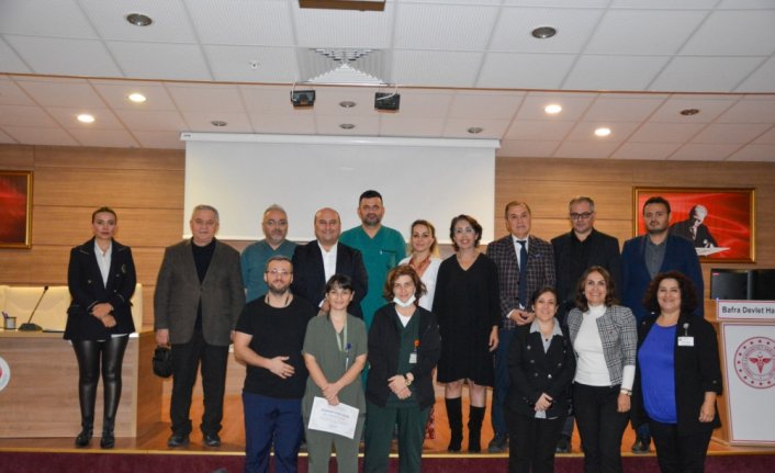 Bafra'da Organ Bağışı ve Organ Nakli Farkındalık Toplantısı yapıldı