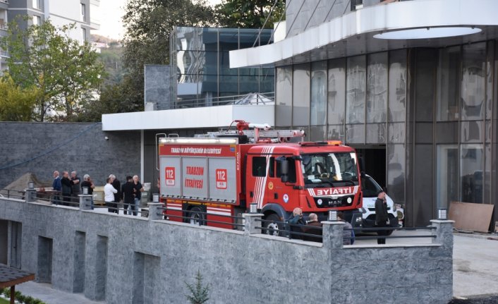 Trabzon'da inşaatın asansör boşluğuna düşen işçi yaşamını yitirdi