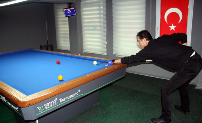 Üç Bant Bilardo Orta ve Batı Karadeniz Bölge Şampiyonası Sinop'ta başladı