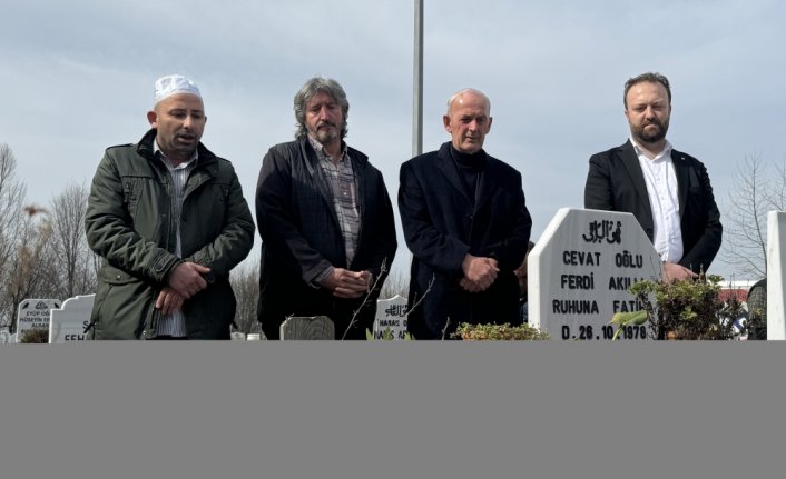 AA muhabiri Ferdi Akıllı, vefatının 3'üncü yılında dualarla anıldı