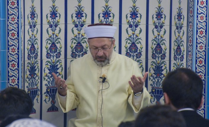 Diyanet İşleri Başkanı Erbaş, Gümüşhane'de “Sabah Namazı Buluşması“ programına katıldı:
