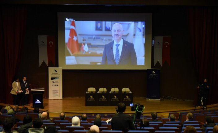 Düzce'de “İklim Değişikliği, Sürdürülebilirlik ve Uluslararası İş Birlikleri Konferansı“ başladı