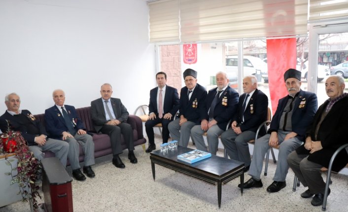 Ordu Valisi Erol, Ünye'de gazilerle bir araya geldi