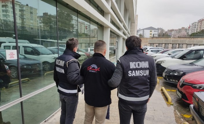 Samsun'da dolandırıcılıktan 26 yıl 8 ay ceza alan firari hükümlü yakalandı