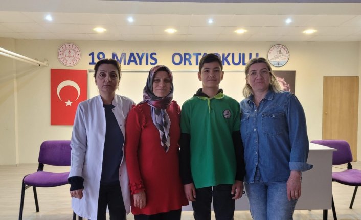 Tekkeköy 19 Mayıs Ortaokulu, “Sıfır Atık Yarışması“nda il birincisi oldu