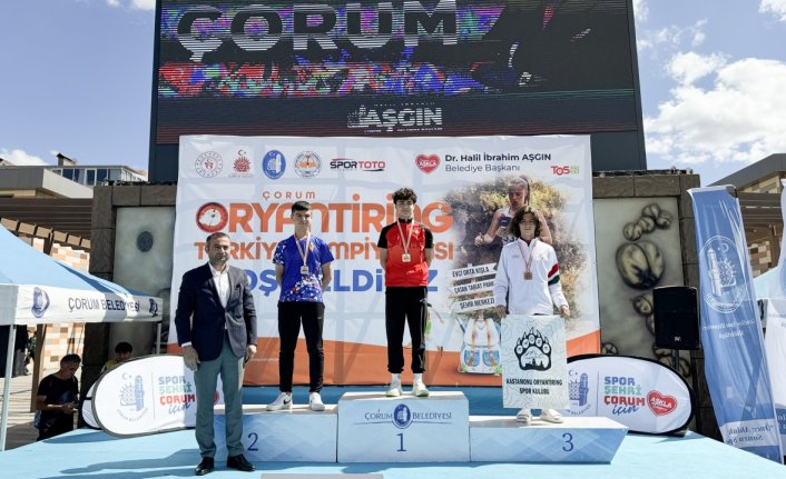 Büyükler Oryantiring Türkiye Şampiyonası, Çorum'da son erdi