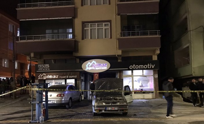 Samsun'da bir iş yeri kundaklandı, 10 kişi gözaltına alındı