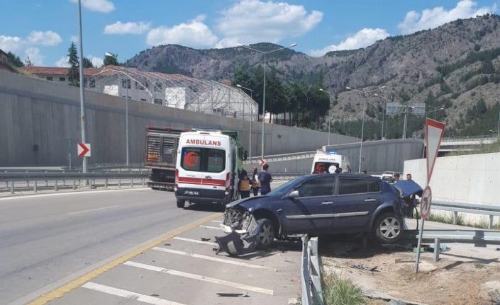 Amasya'da bayram tatilindeki trafik kazalarında 1 kişi öldü, 104 kişi yaralandı