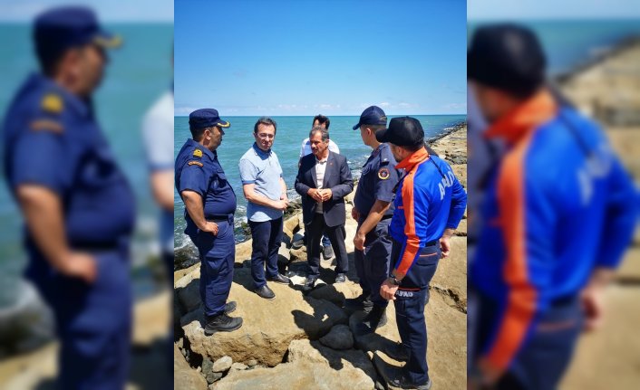 Samsun'da iki gün önce denizde kaybolan genci arama çalışmaları sürüyor