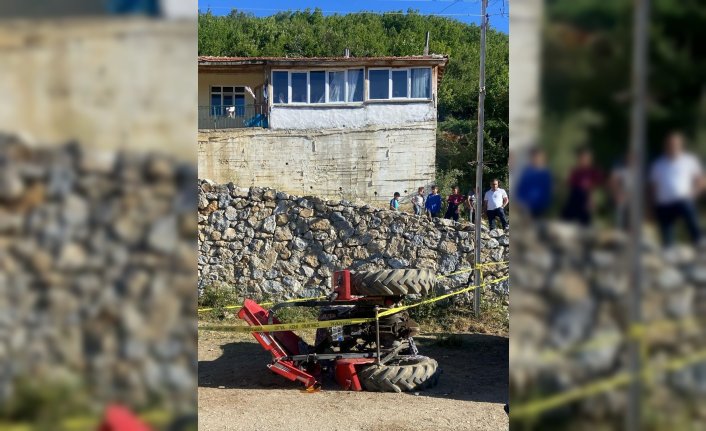 Tokat'ta devrilen traktördeki 1 çocuk öldü, 1 çocuk yaralandı