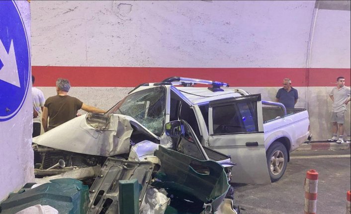 Artvin'de tünelde meydana gelen kazada 1 kişi öldü, 2 kişi yaralandı