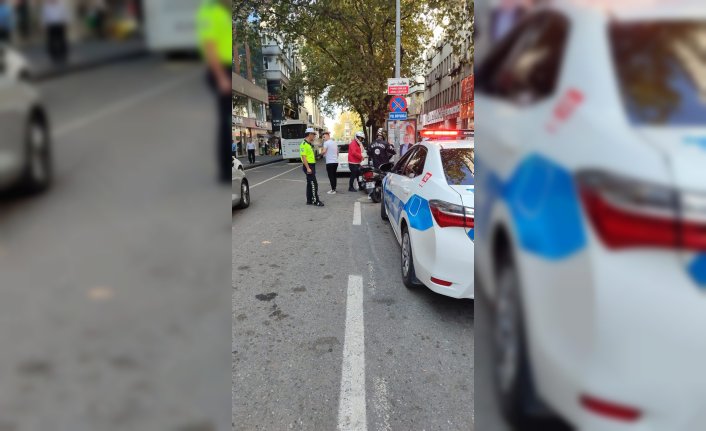 Zonguldak'ta trafik denetiminde 7 motosiklet sürücüsüne 17 bin 960 lira ceza