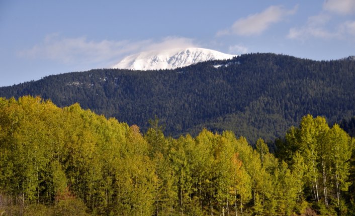 “Anadolu'nun yüce dağı“ Ilgaz'da kış ve sonbahar aynı anda yaşanıyor