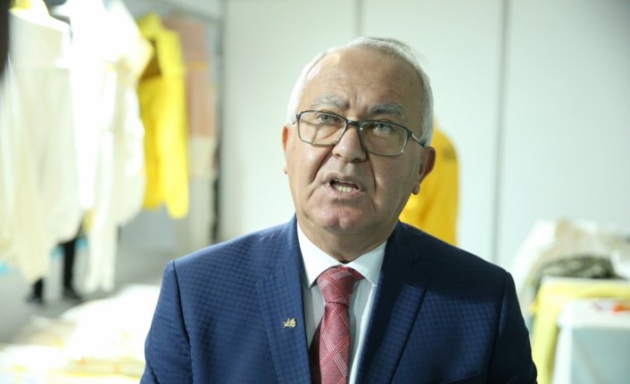 Türkiye Arı Yetiştiricileri Merkez Birliği Başkanı Şahin, arıcılık fuarının açılışında konuştu