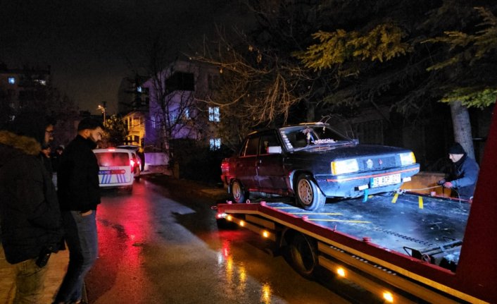Çorum'da “dur“ ihtarına uymayan araç trafikten men edildi