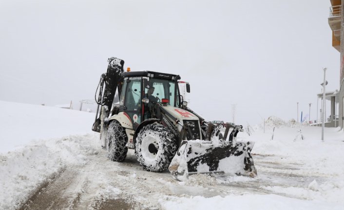 Samsun ve 4 ilde kar nedeniyle 656 köy ve mahalle yolu ulaşıma kapandı