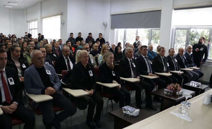 Vefat eden Kastamonu Üniversitesi Turizm Fakültesi Dekanı Sökmen için anma töreni düzenlendi
