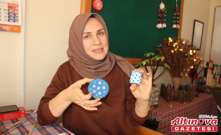 Bafra HEM'in jel mum kursu kadınlara hem hobi hem de gelir kapısı oldu