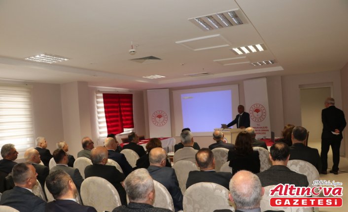 İl Tarım ve Orman Müdürlüğü 2024 Yılı Değerlendirme Toplantısı Havza'da yapıldı