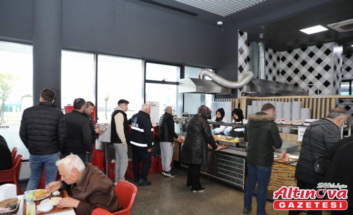Samsun Büyükşehir Belediyesinin açtığı üç restorandan yarım milyon insan yararlandı
