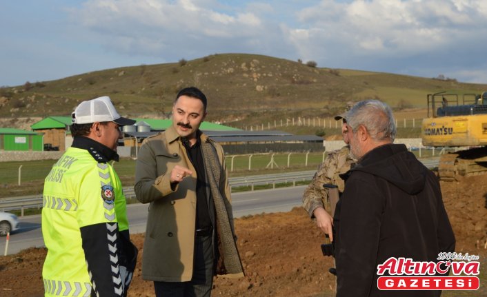 Samsun'da şehit polisin ismini yaşatacak trafik amirliği binasının inşaatı başladı