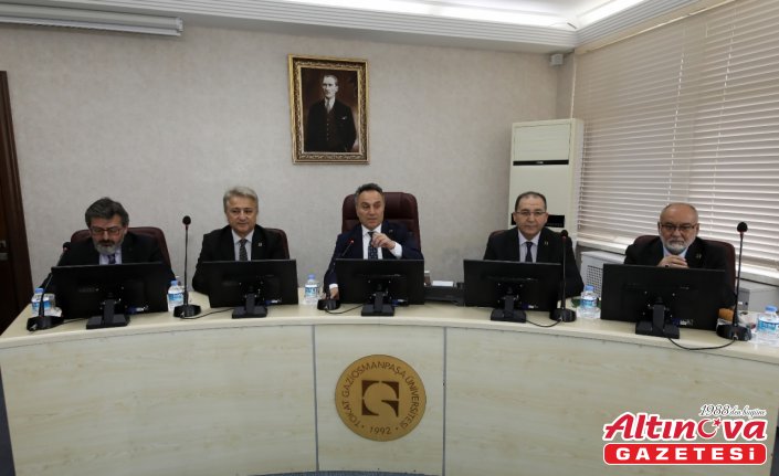TOGÜ Rektörü Prof. Dr. Yılmaz, yıllık değerlendirme yaptı