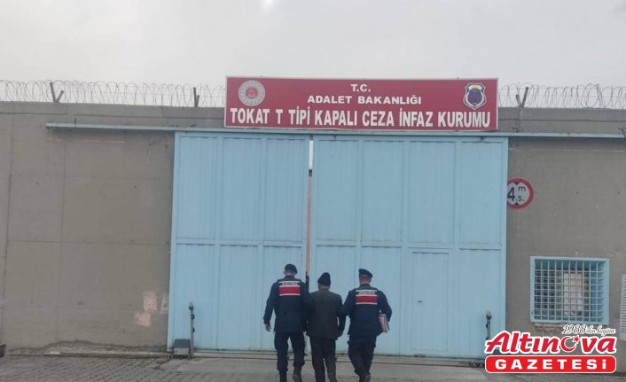 Tokat'ta hakkında 21 yıl 3 ay kesinleşmiş hapis cezası olan firari yakalandı