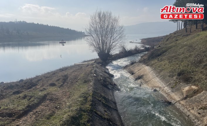 Bolu'nun içme suyu kaynağı Gölköy Barajı'nda su seviyesi yüzde 60'a yükseldi