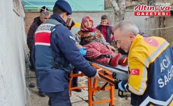 Çorum'da oğlunun “bakamam“ dediği yaşlı kadın huzurevine yerleştirildi