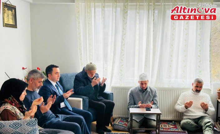 Espiye Kaymakamı Kavanoz'dan şehit annesine ve organları bağışlanan gencin yakınlarına ziyaret